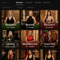 HugoBetz - Live Baccarat - Real Dealers