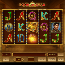 HugoBetz - Book of Dead Slot Game - Play'n GO