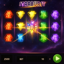 HugoBetz - Starburst Slot Game - NetEnt