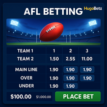 HugoBetz - AFL Betting - Australian Football League Sports Betting