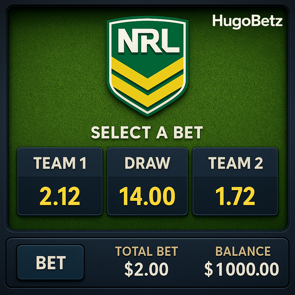 HugoBetz - NRL Betting - National Rugby League